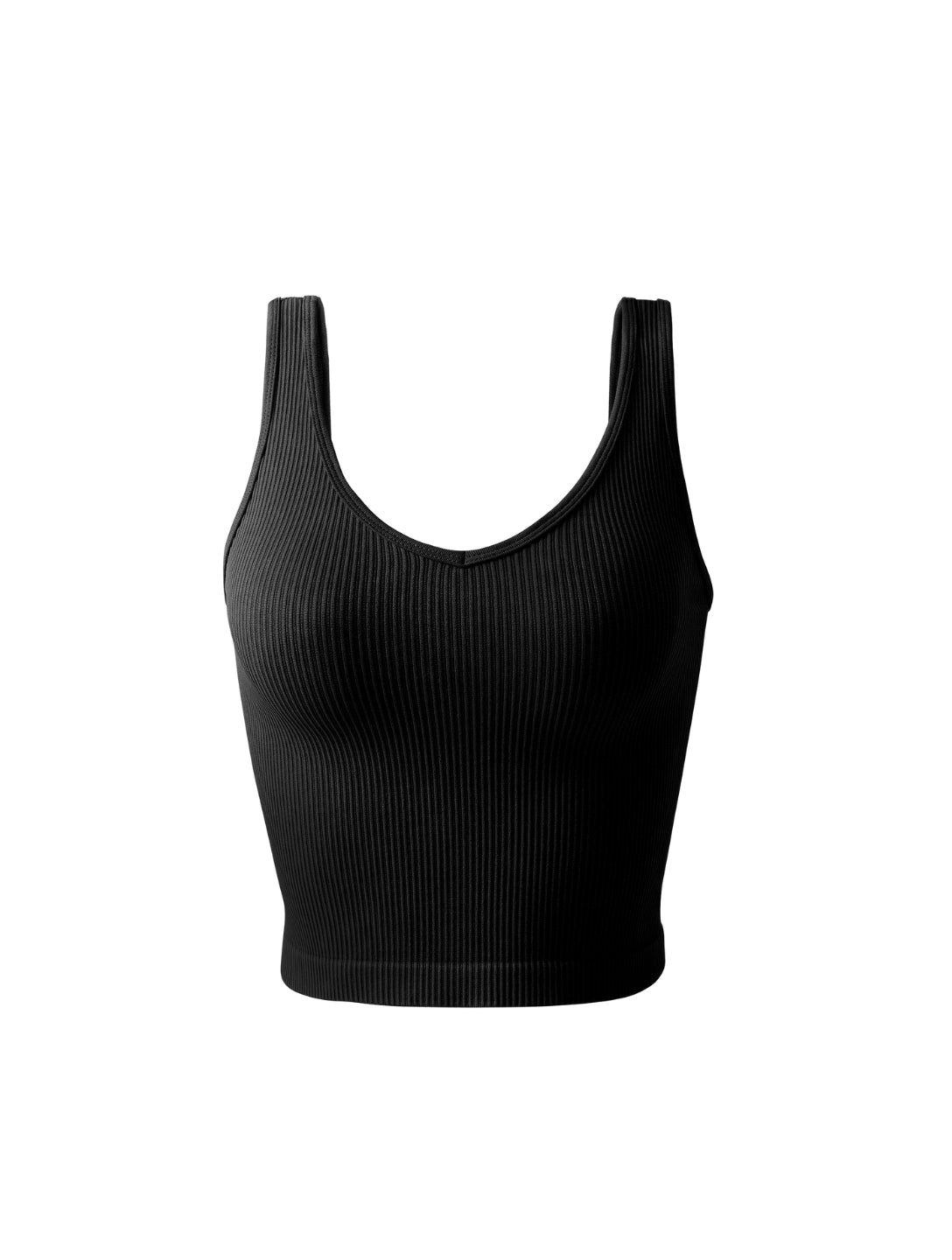 Ribbed Sculpt Crop - XYRIS
