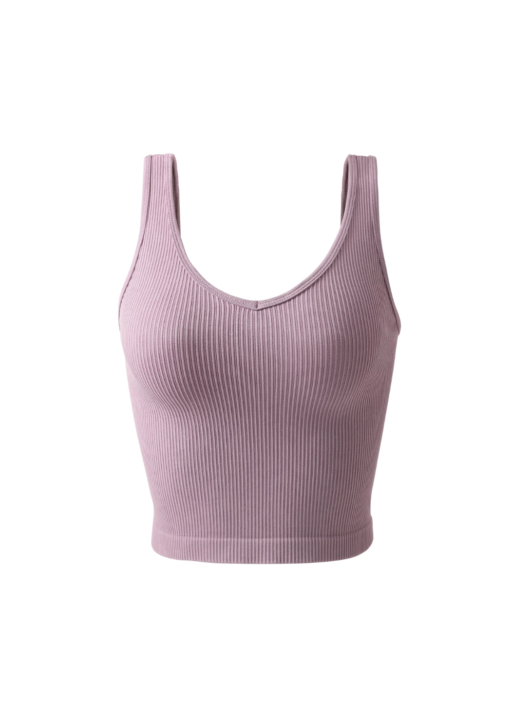 Ribbed Sculpt Crop - XYRIS