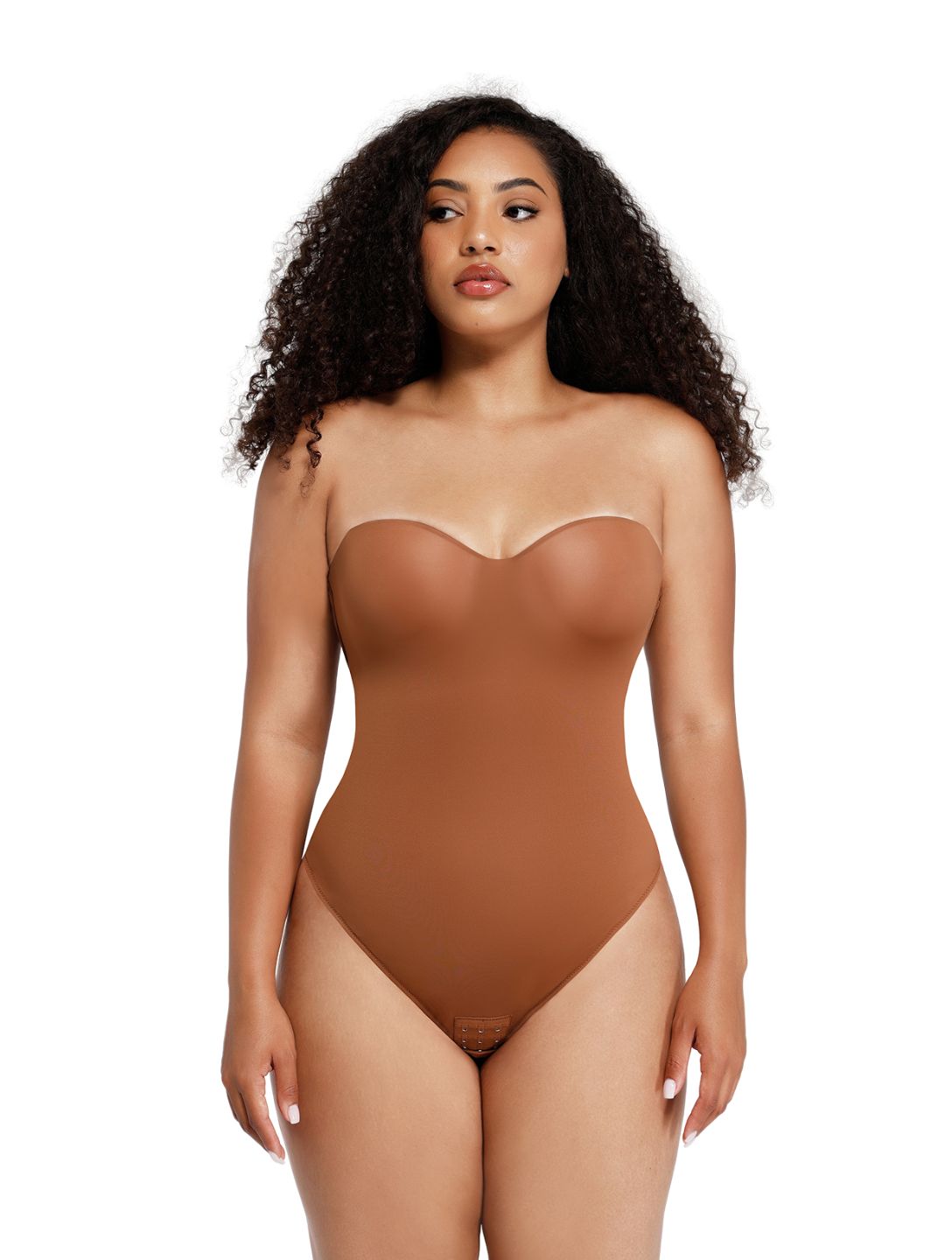 Strapless Supportive Shapewear Bodysuit - XYRIS