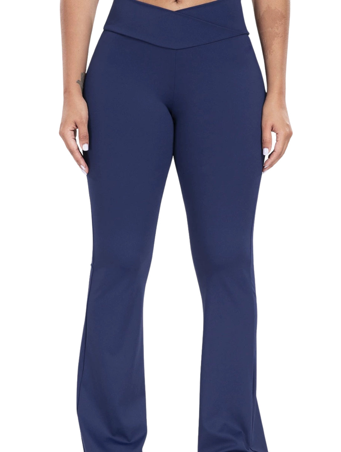 Snatched V-Line Flare Pants - XYRIS