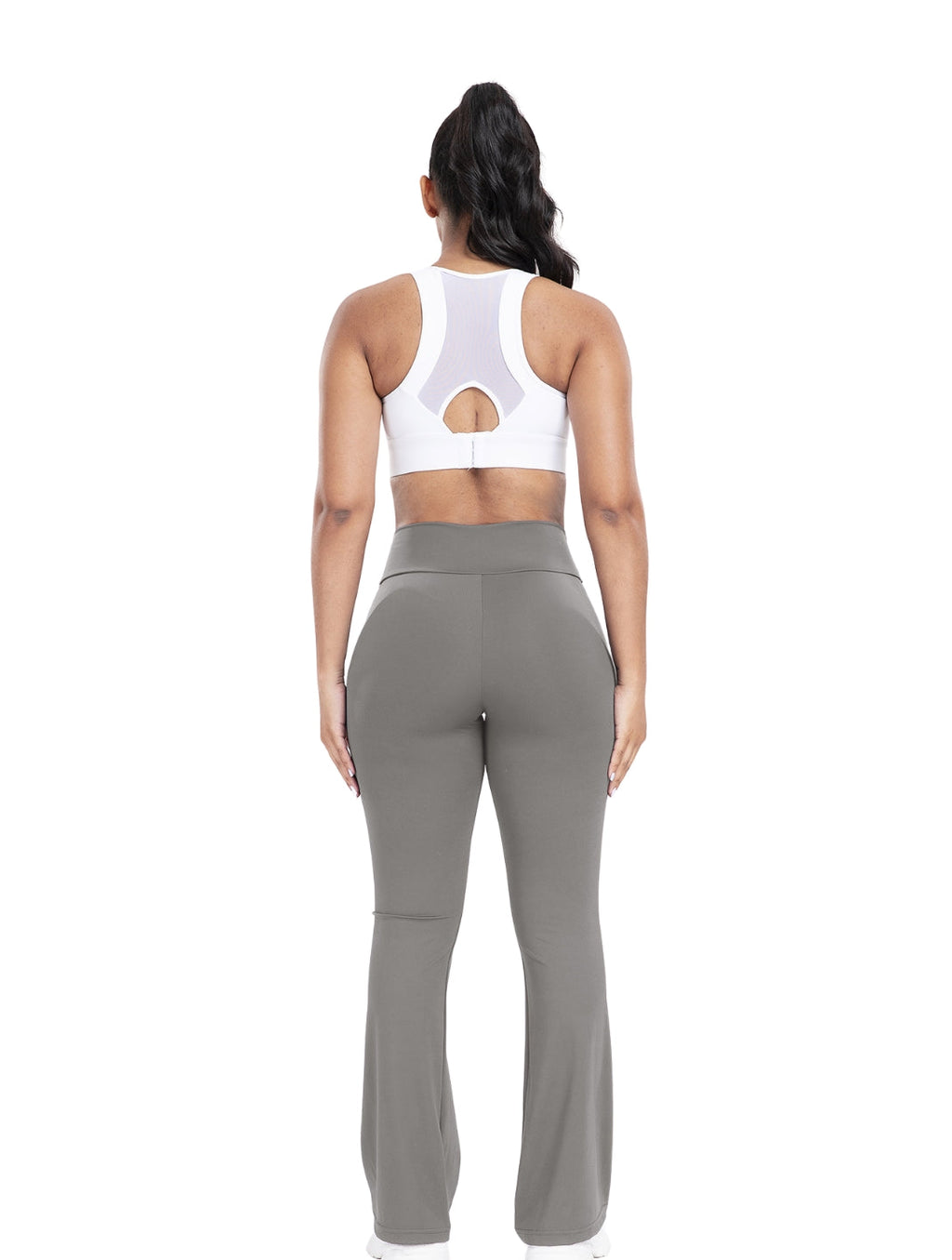 Snatched V-Line Flare Pants - XYRIS