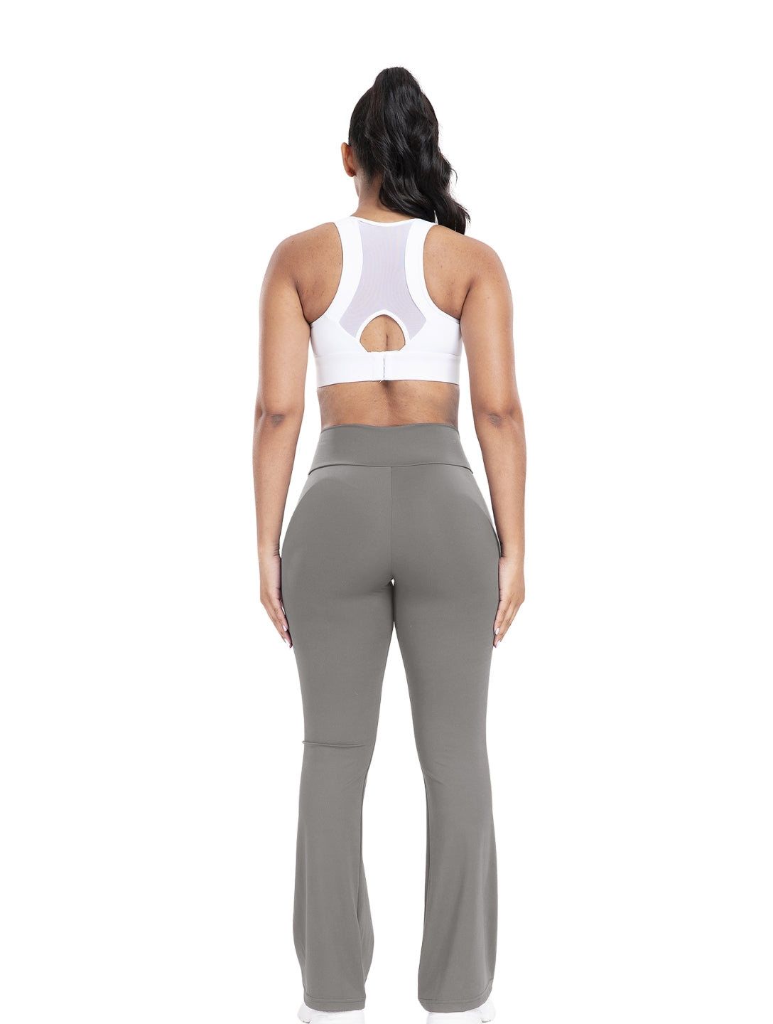 Snatched V-Line Flare Pants - XYRIS