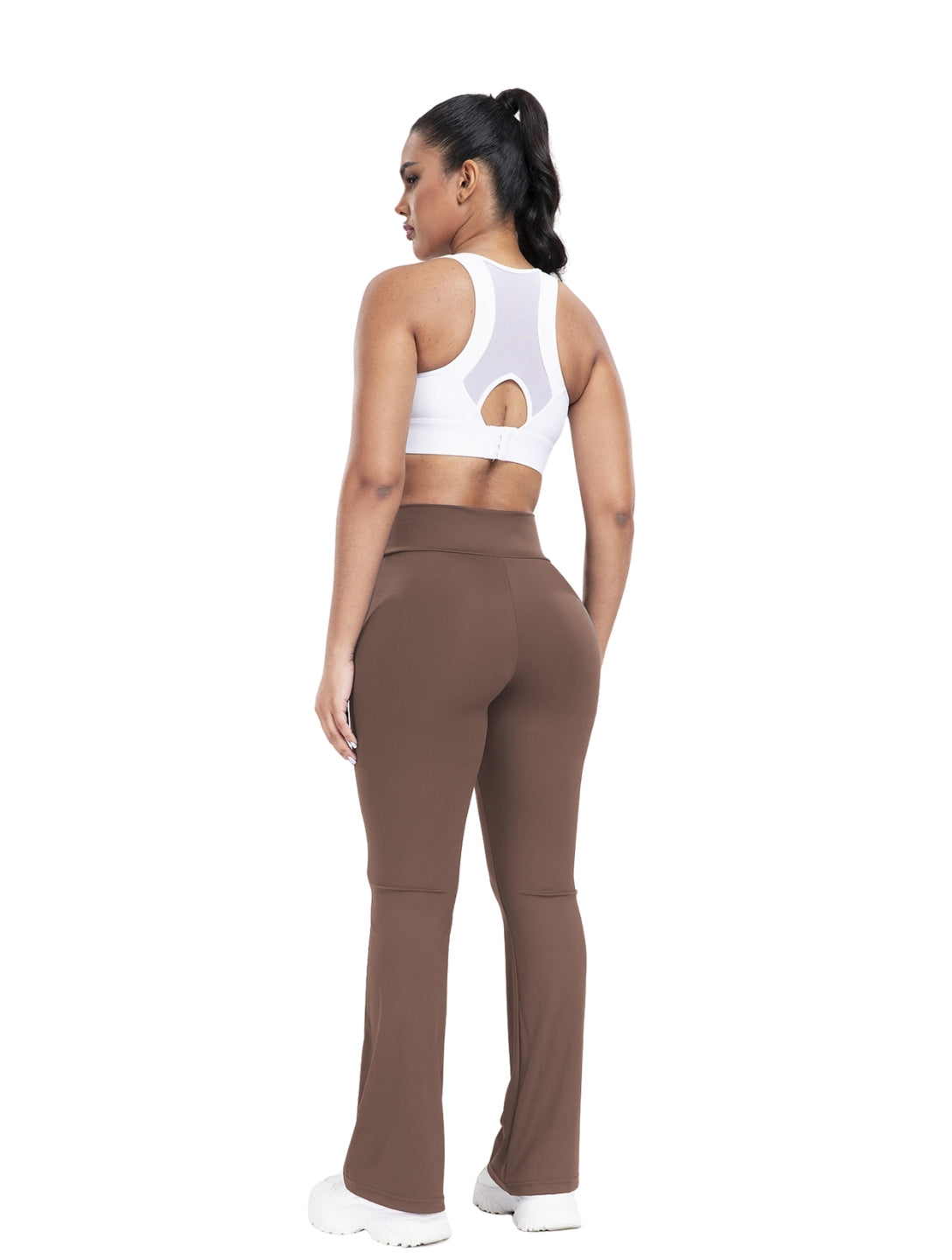 Snatched V-Line Flare Pants - XYRIS