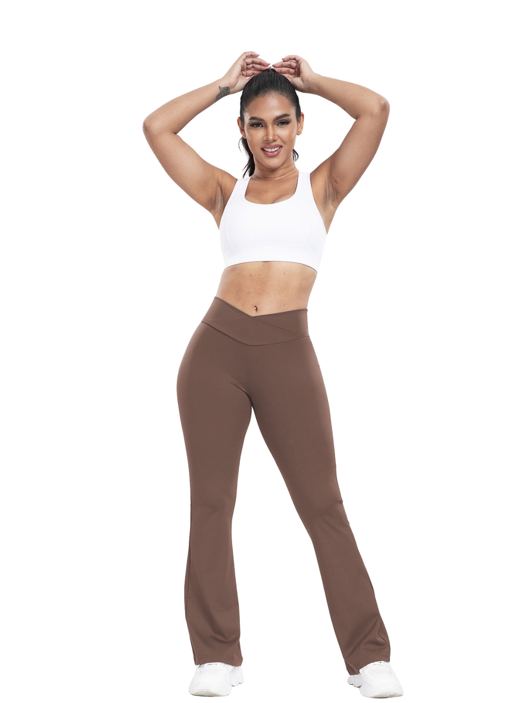 Snatched V-Line Flare Pants - XYRIS