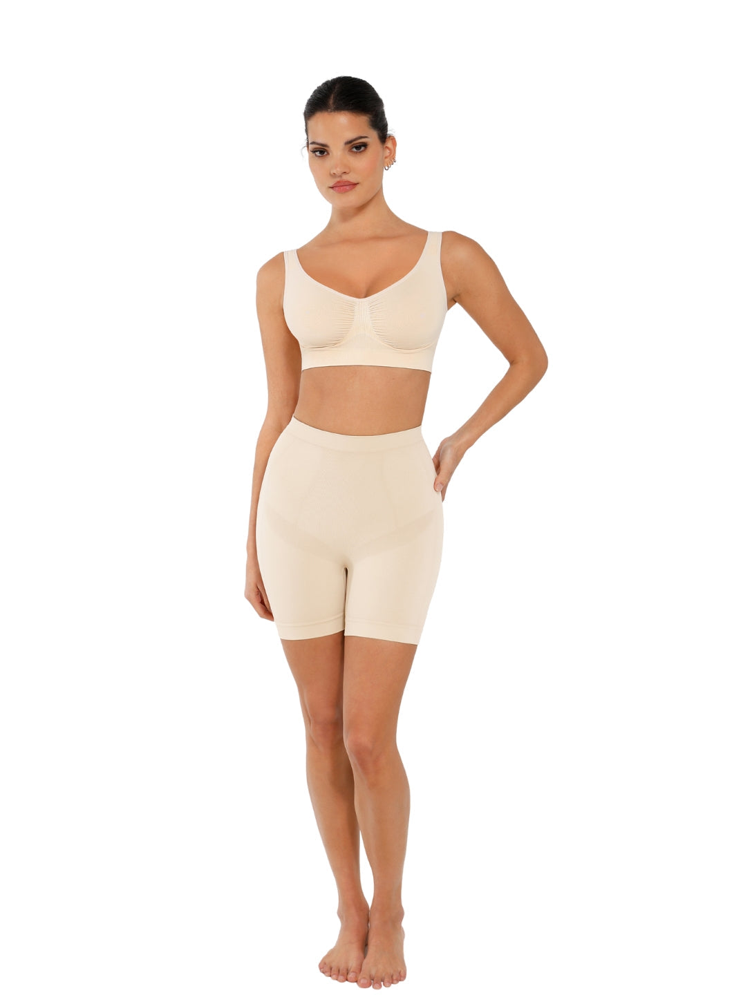 Snatched Wide Straps Bra - XYRIS