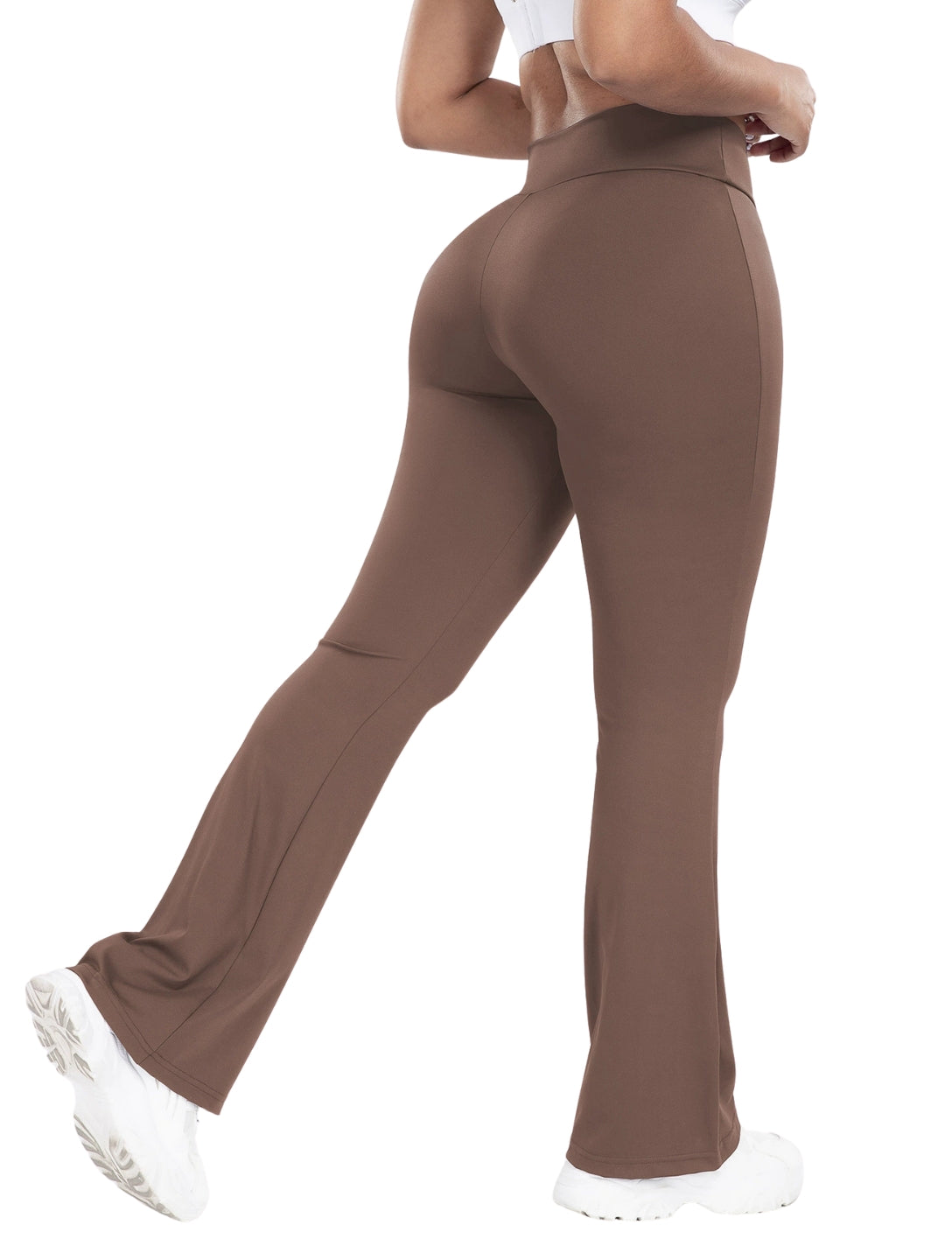 Snatched V-Line Flare Pants - XYRIS