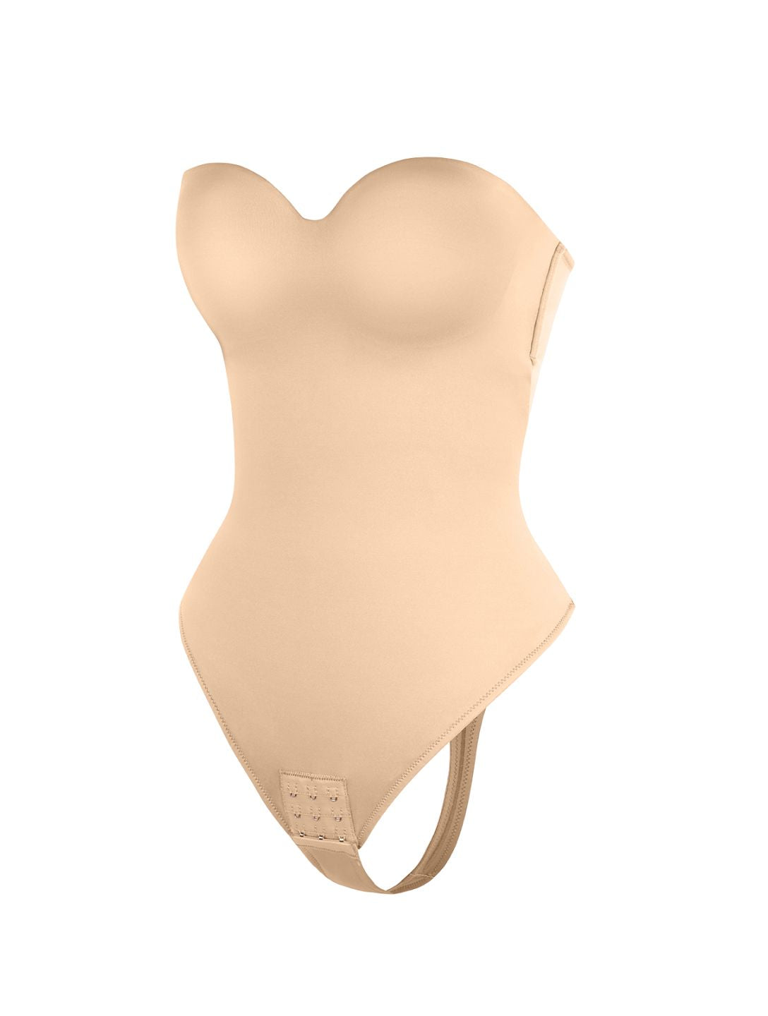 Strapless Supportive Shapewear Bodysuit - XYRIS