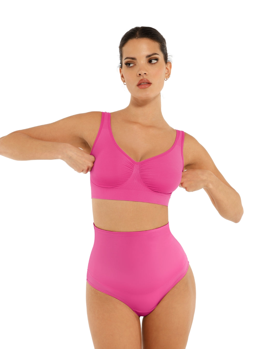 Snatched Wide Straps Bra - XYRIS