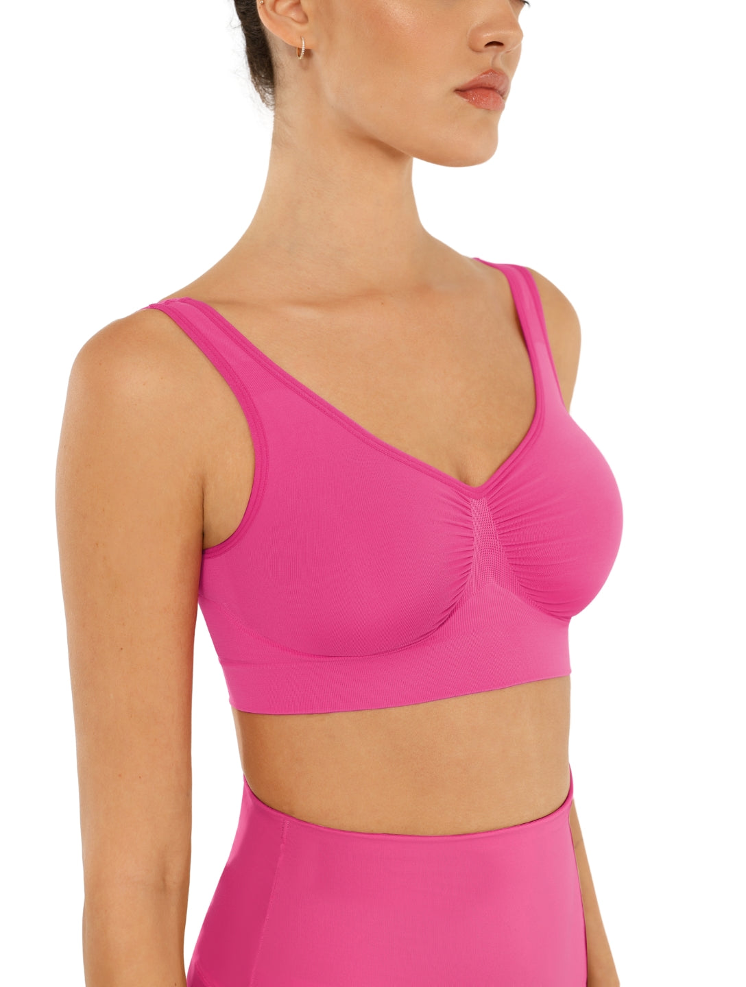 Snatched Wide Straps Bra - XYRIS