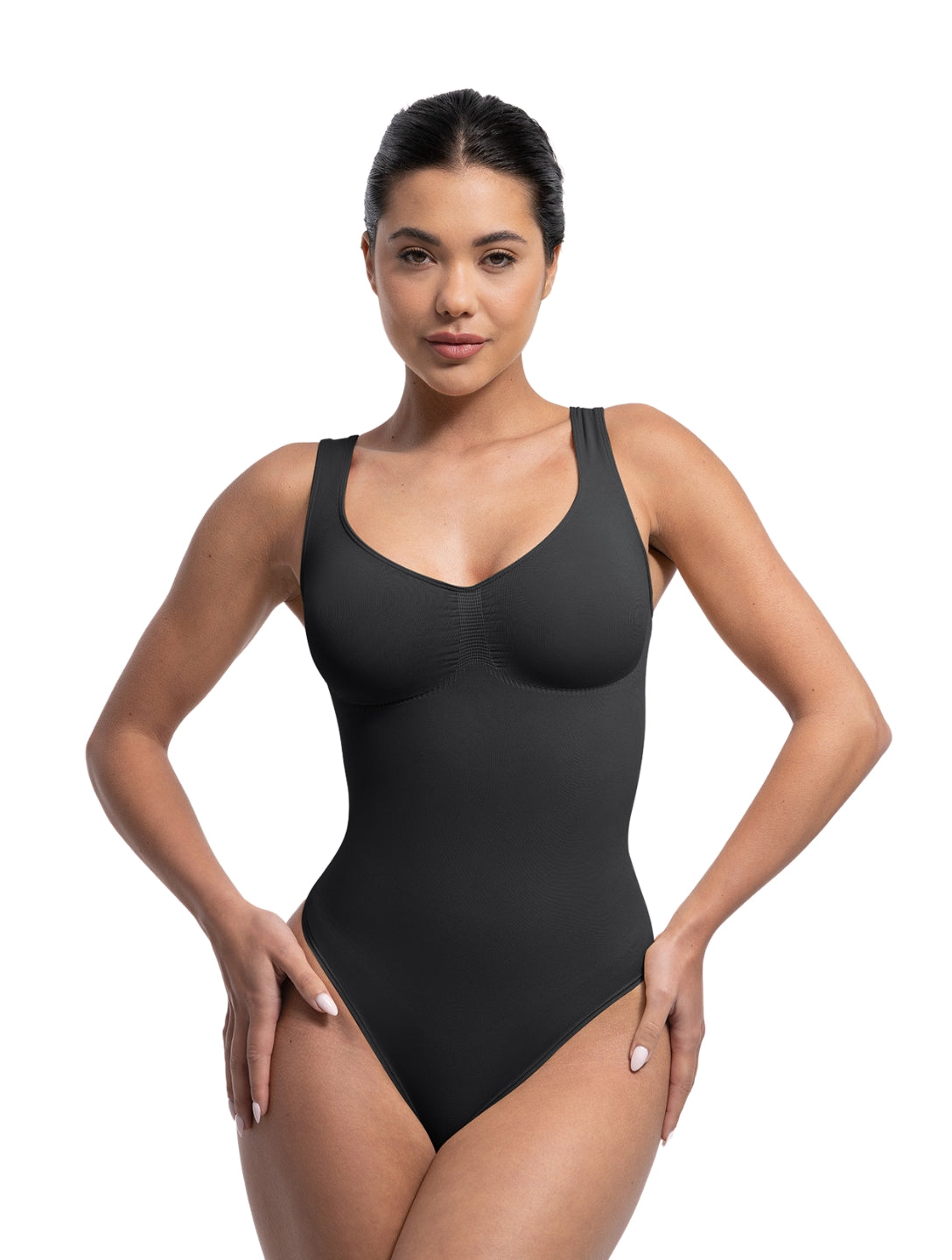 Seamless Sculpt Thong Bodysuit - XYRIS