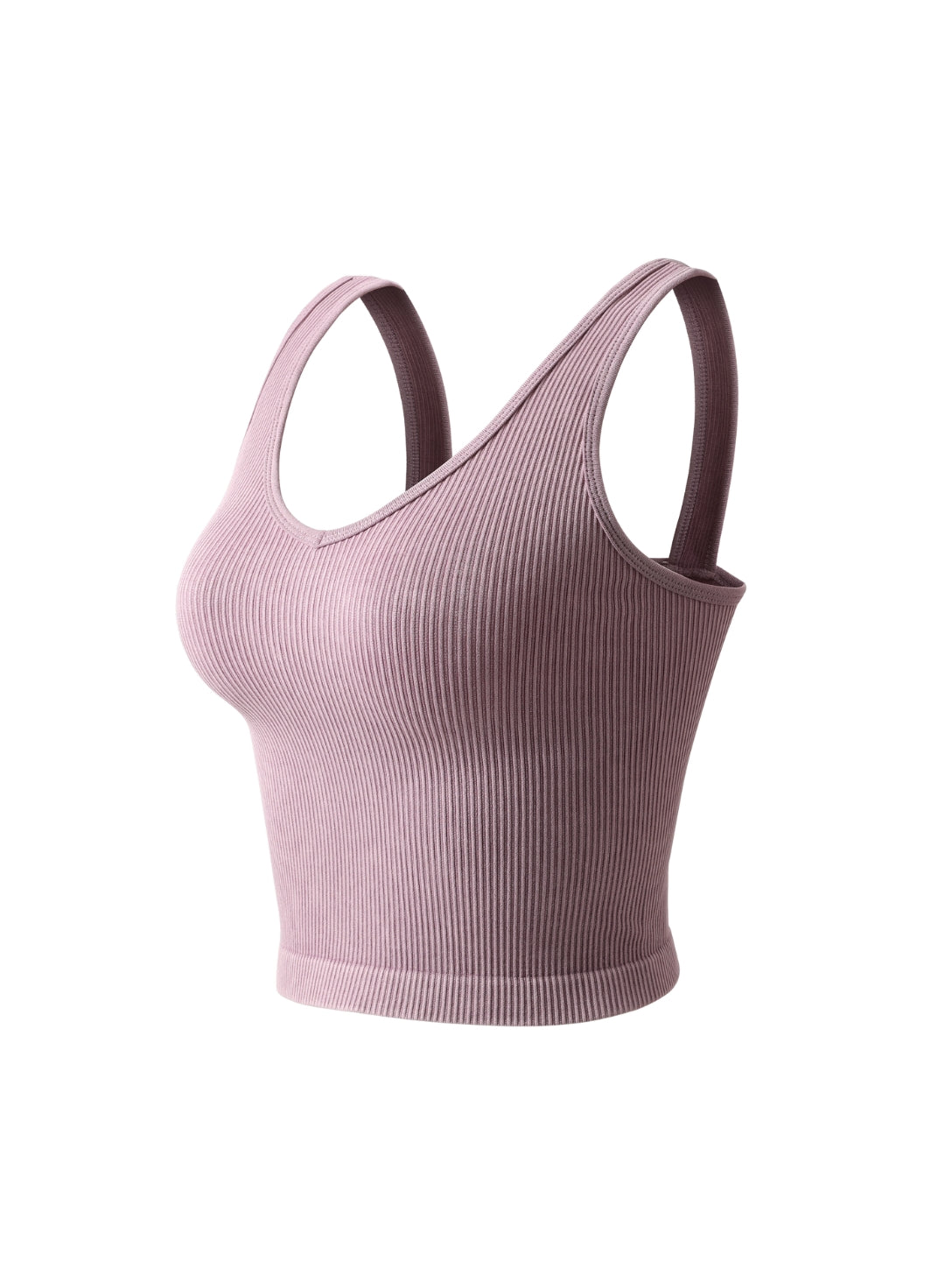Ribbed Sculpt Crop - XYRIS