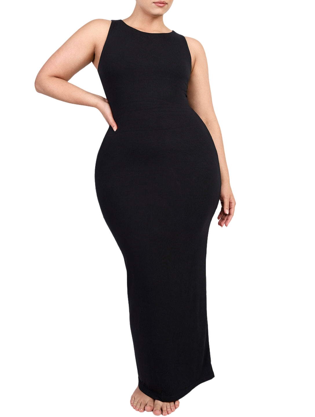 Second Skin Sculpting Shapewear Maxi Dress - XYRIS