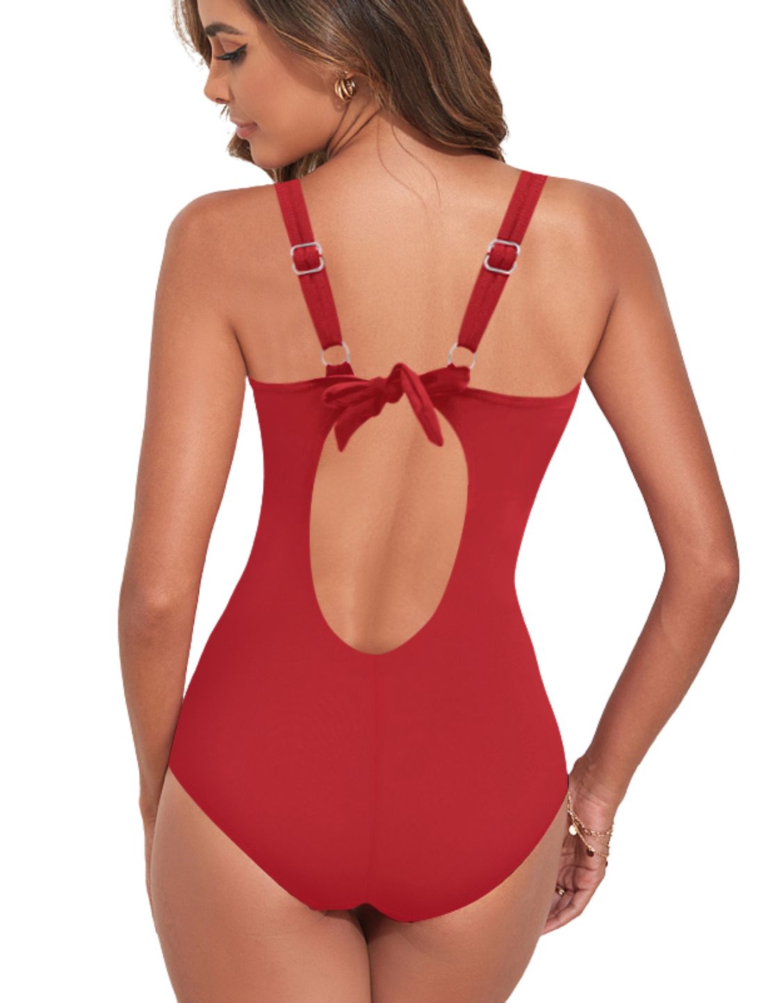 Sculpt Wrap Low Back One Piece - XYRIS
