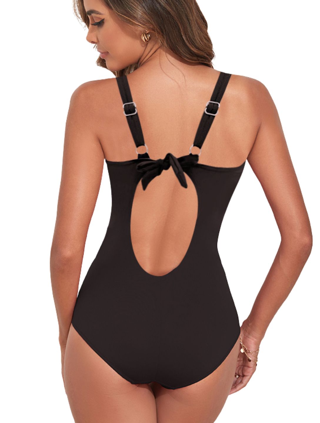 Sculpt Wrap Low Back One Piece - XYRIS