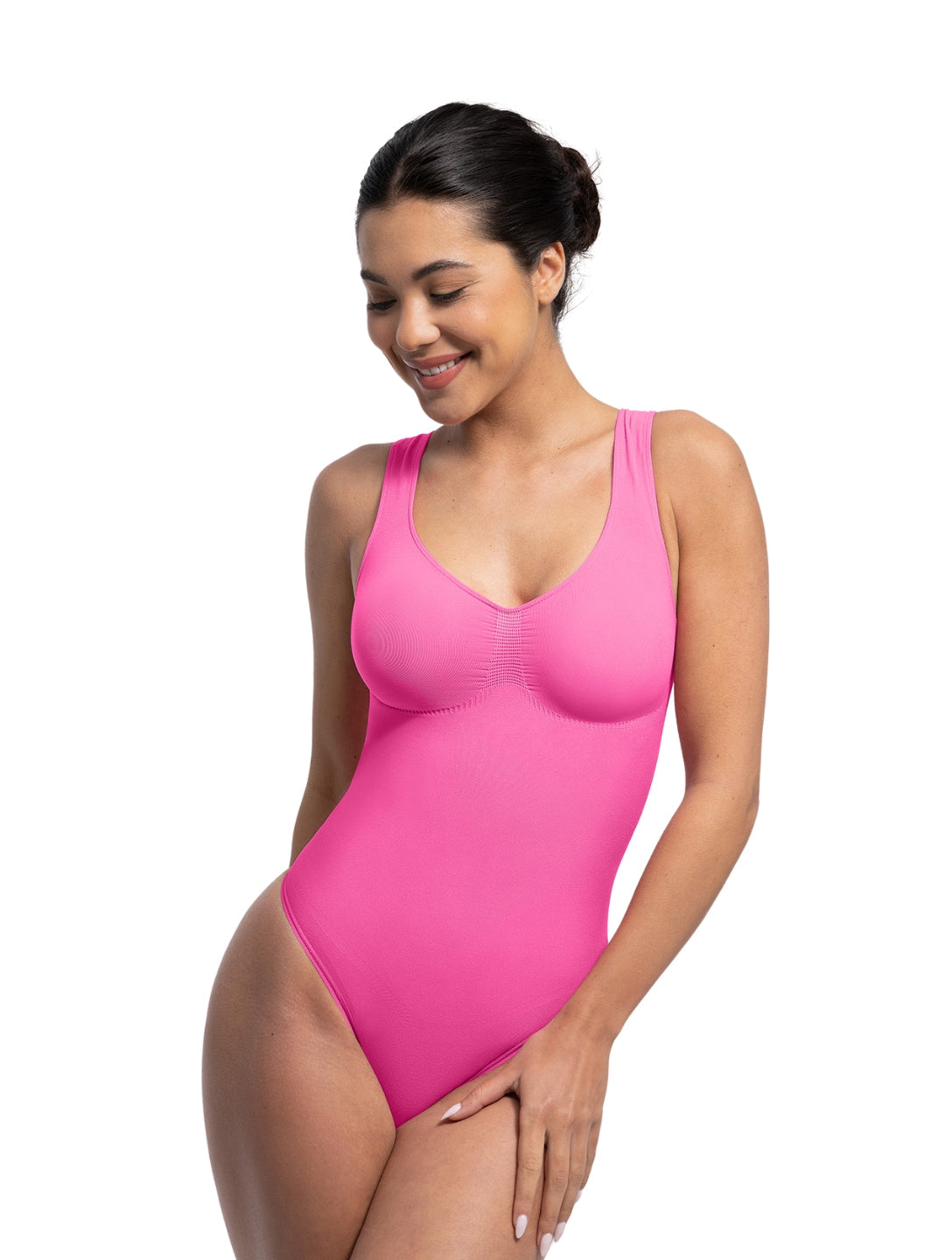 Seamless Sculpt Thong Bodysuit - XYRIS