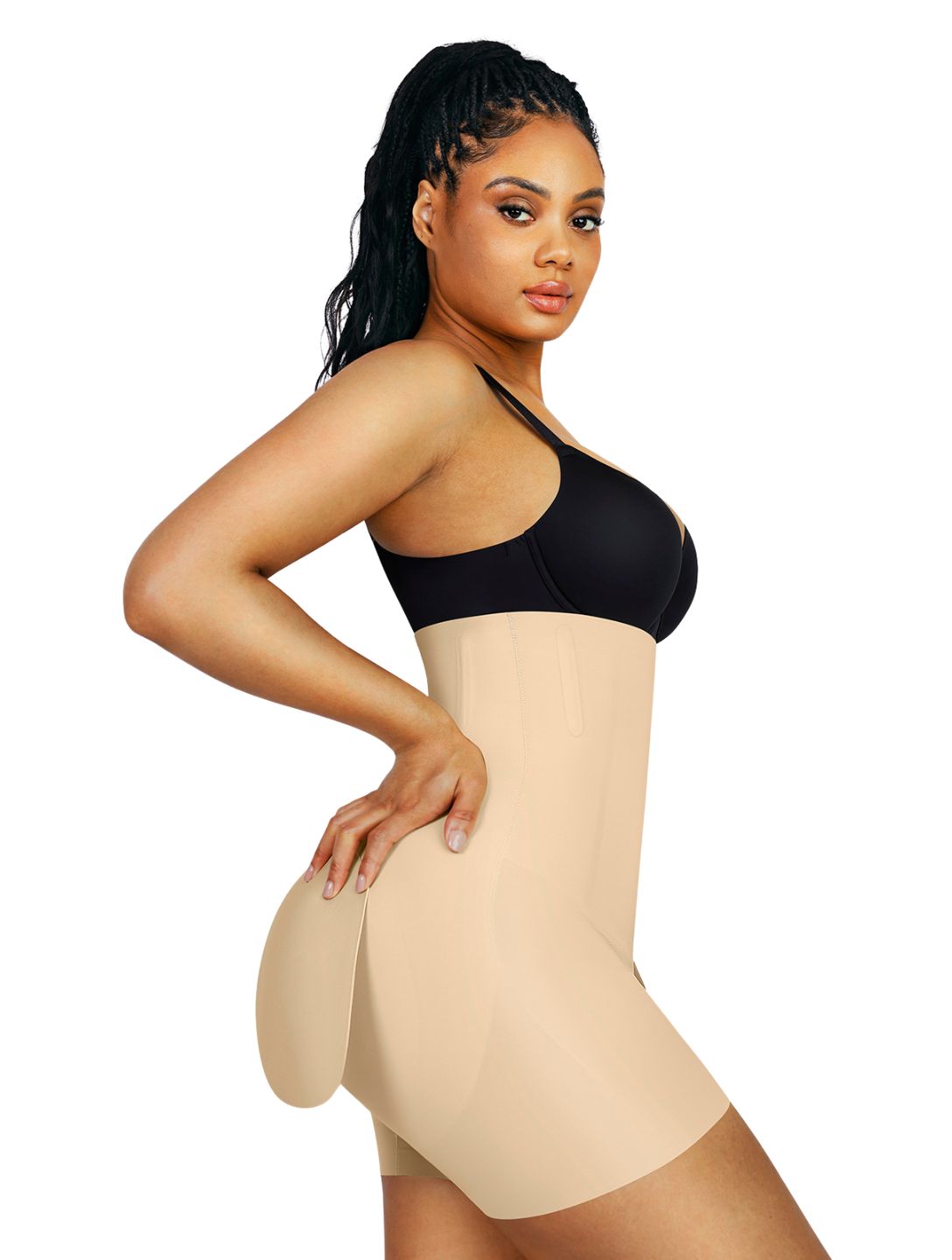 Ultra High Waisted BBL Shorts - XYRIS