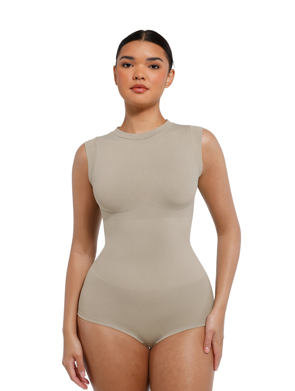 High Neck Sleeveless Bodysuit - XYRIS