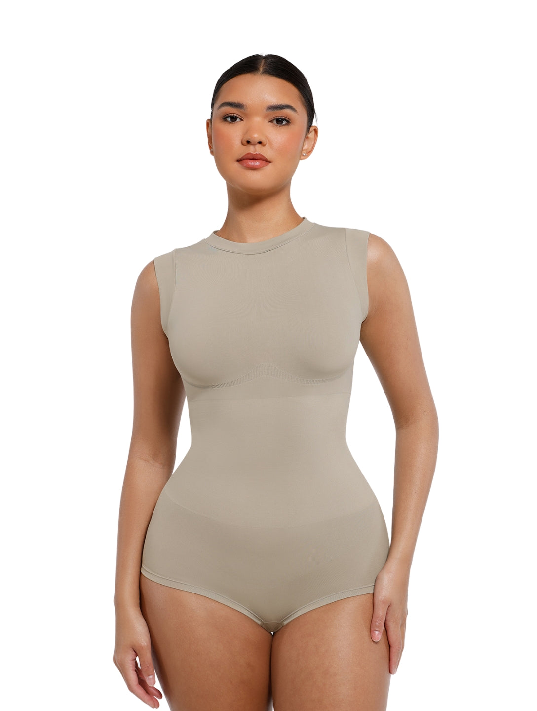 High Neck Sleeveless Bodysuit - XYRIS