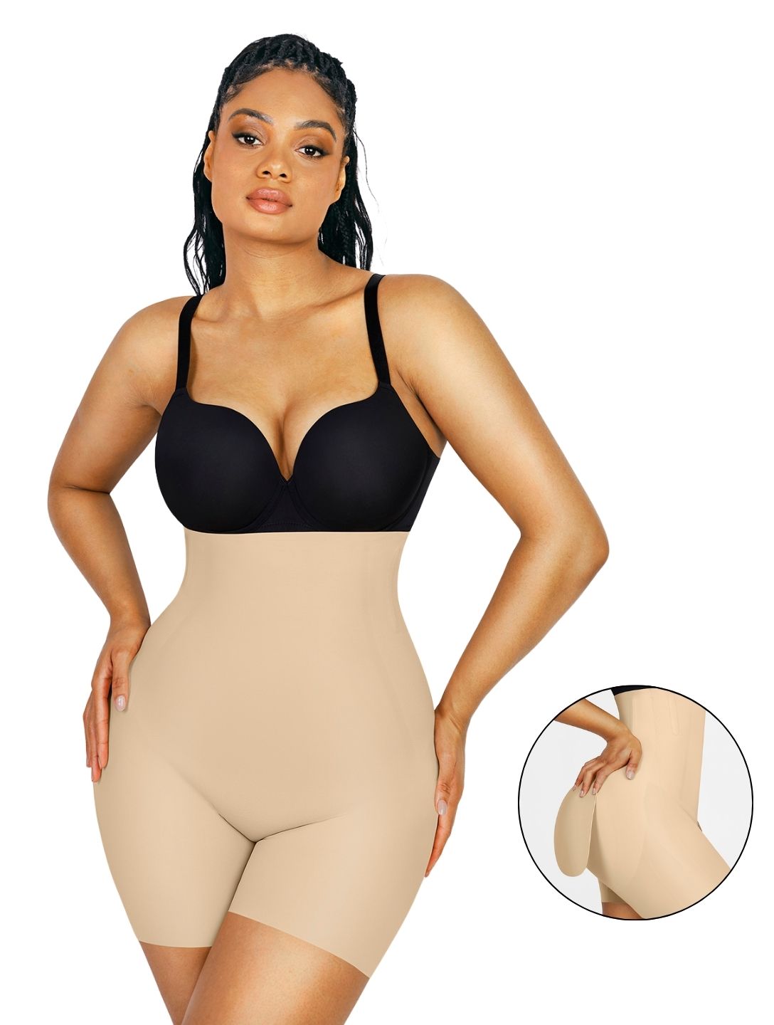 Ultra High Waisted BBL Shorts - XYRIS