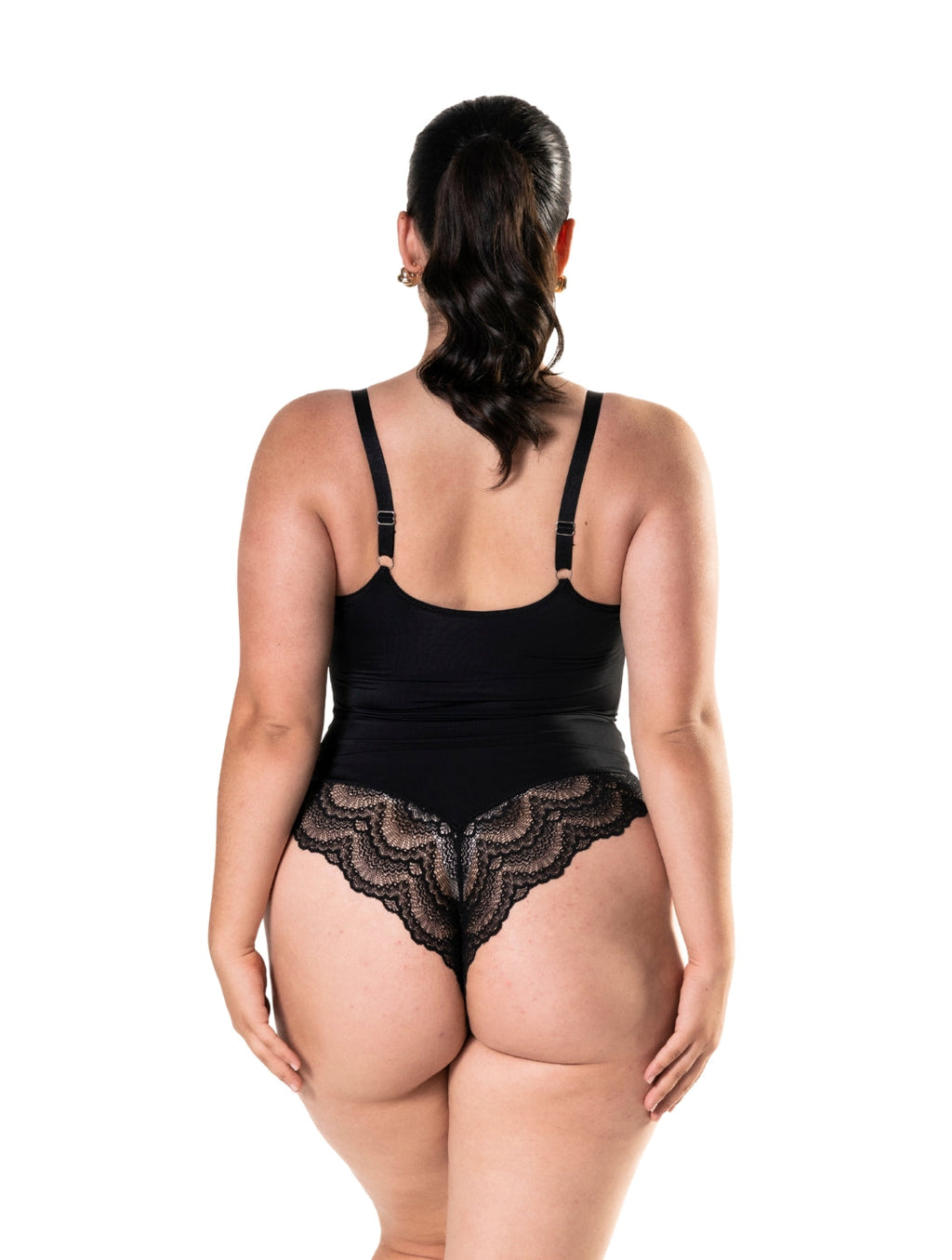 Half Laced Bodysuit - XYRIS