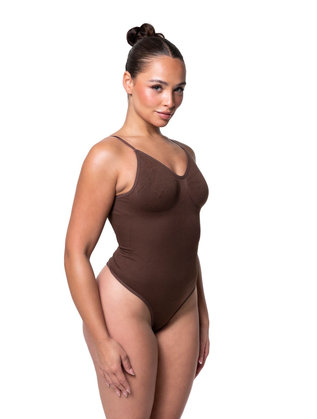 Low Back Snatched Thong Bodysuit - XYRIS