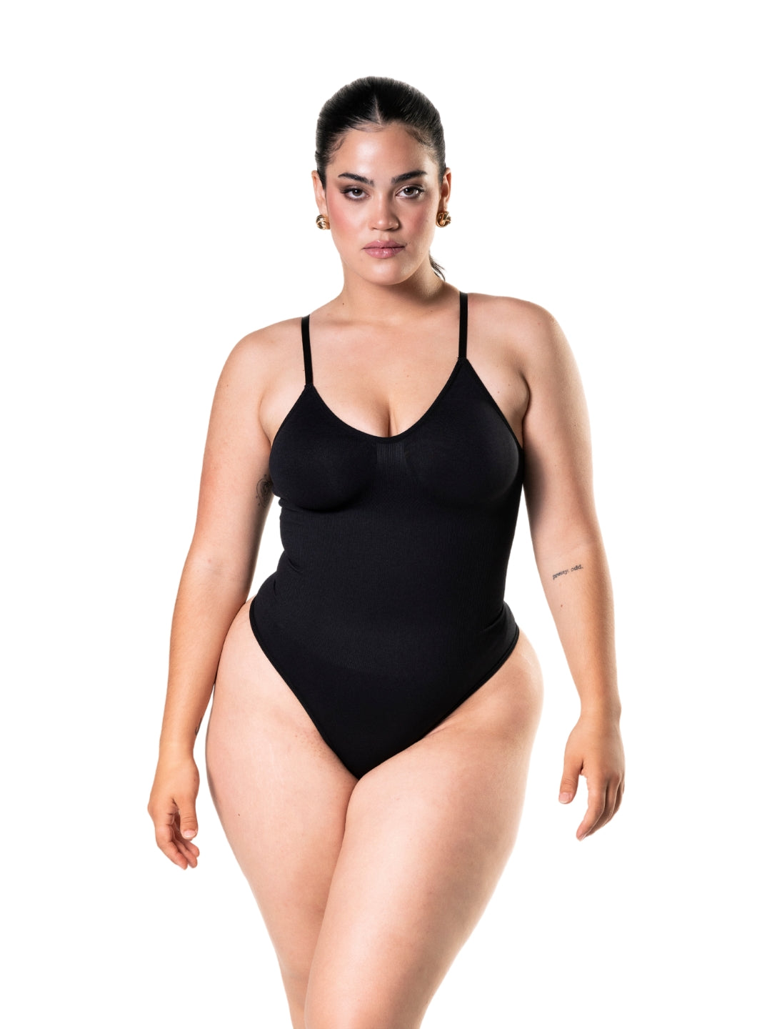 Low Back Snatched Thong Bodysuit - XYRIS