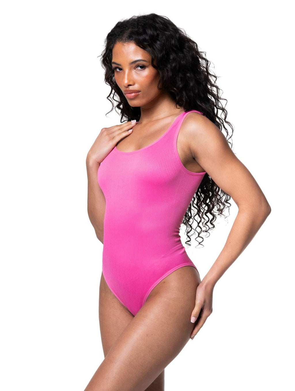 Ribbed Snatched Shapewear Bodysuit - XYRIS