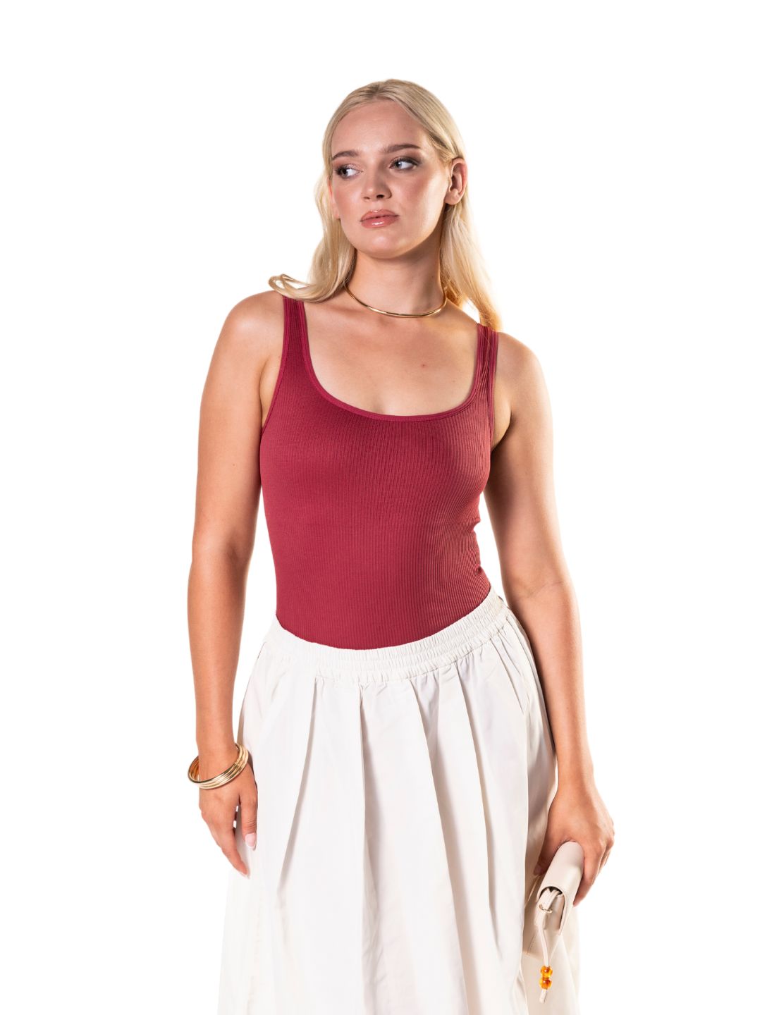 Ribbed Snatched Shapewear Bodysuit - XYRIS