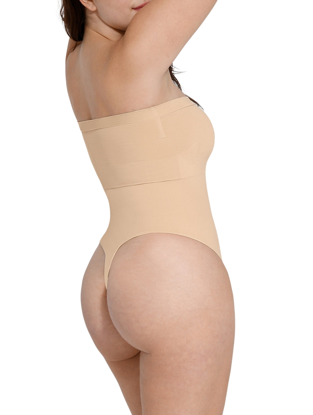 Strapless Thong Bodysuit - XYRIS