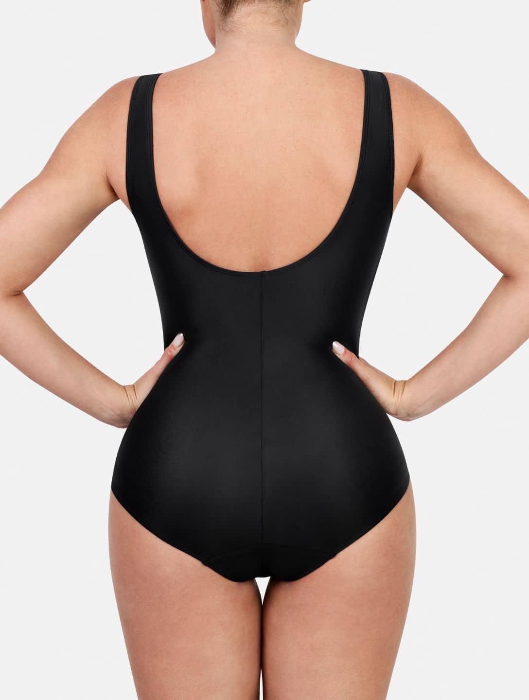 Shapewear Deep V-Neck One Piece - XYRIS