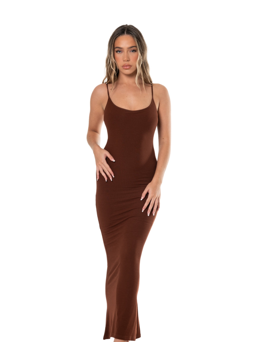 Shapewear Slip Maxi Dress - XYRIS