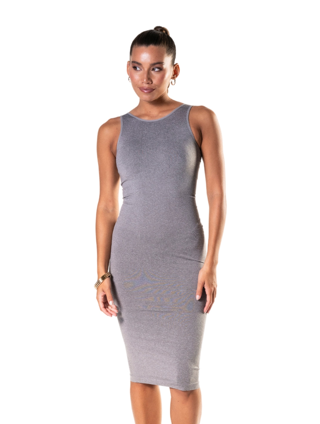 Sleeveless Shapewear Maxi Dress - XYRIS