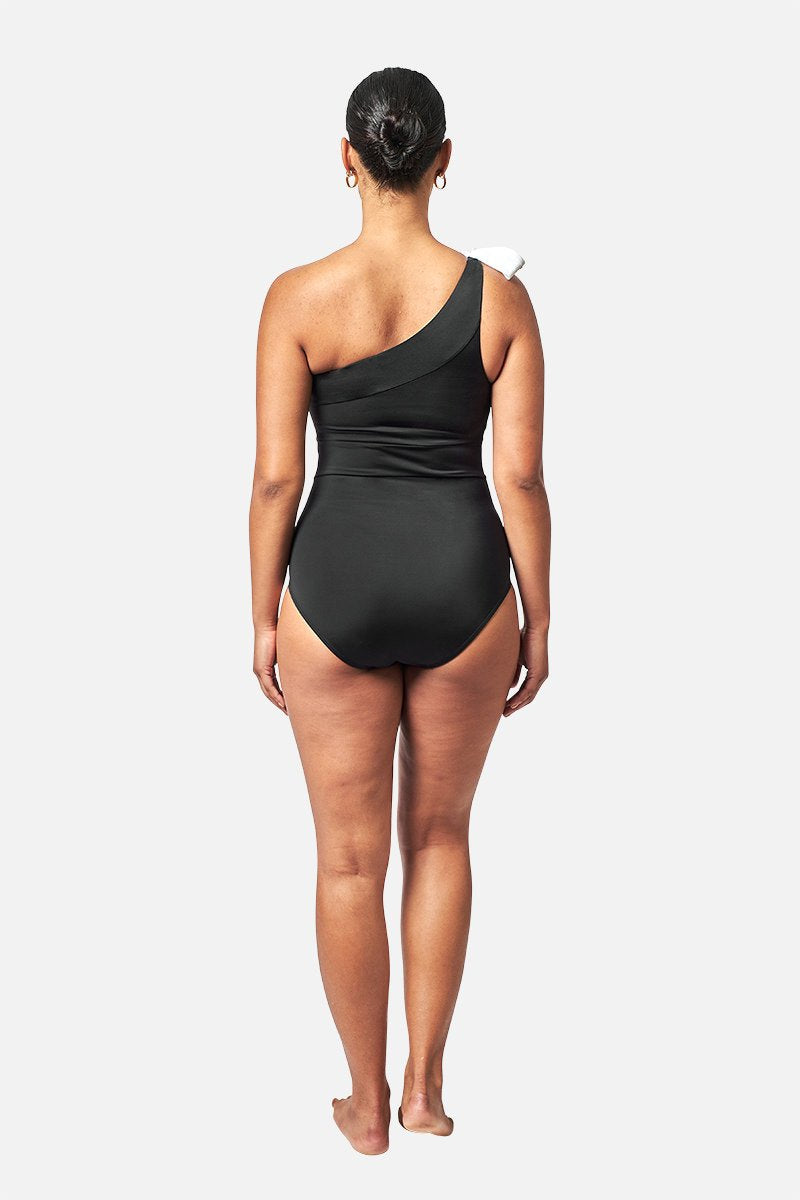 Classic One Shoulder BLACK - XYRIS