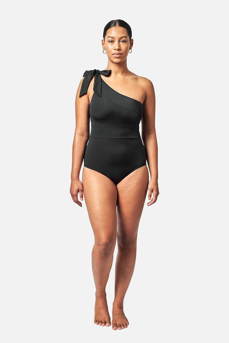 Classic One Shoulder BLACK - XYRIS