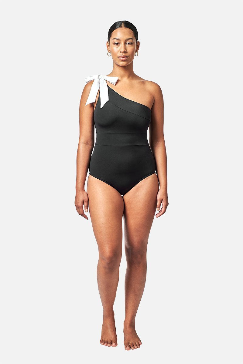 Classic One Shoulder BLACK - XYRIS
