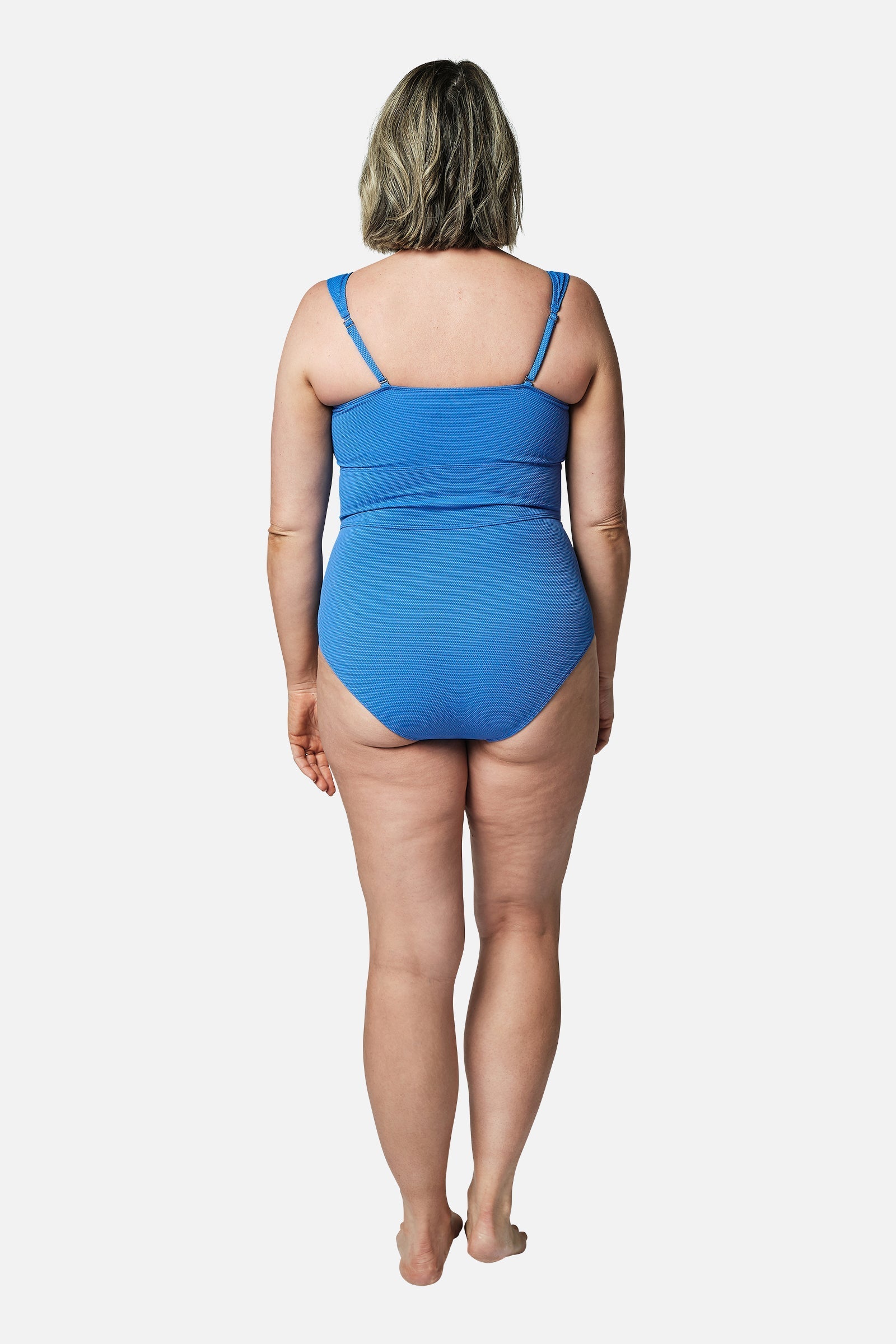 Original Bustier Balconette One Piece SKY BLUE TEXTURE - XYRIS