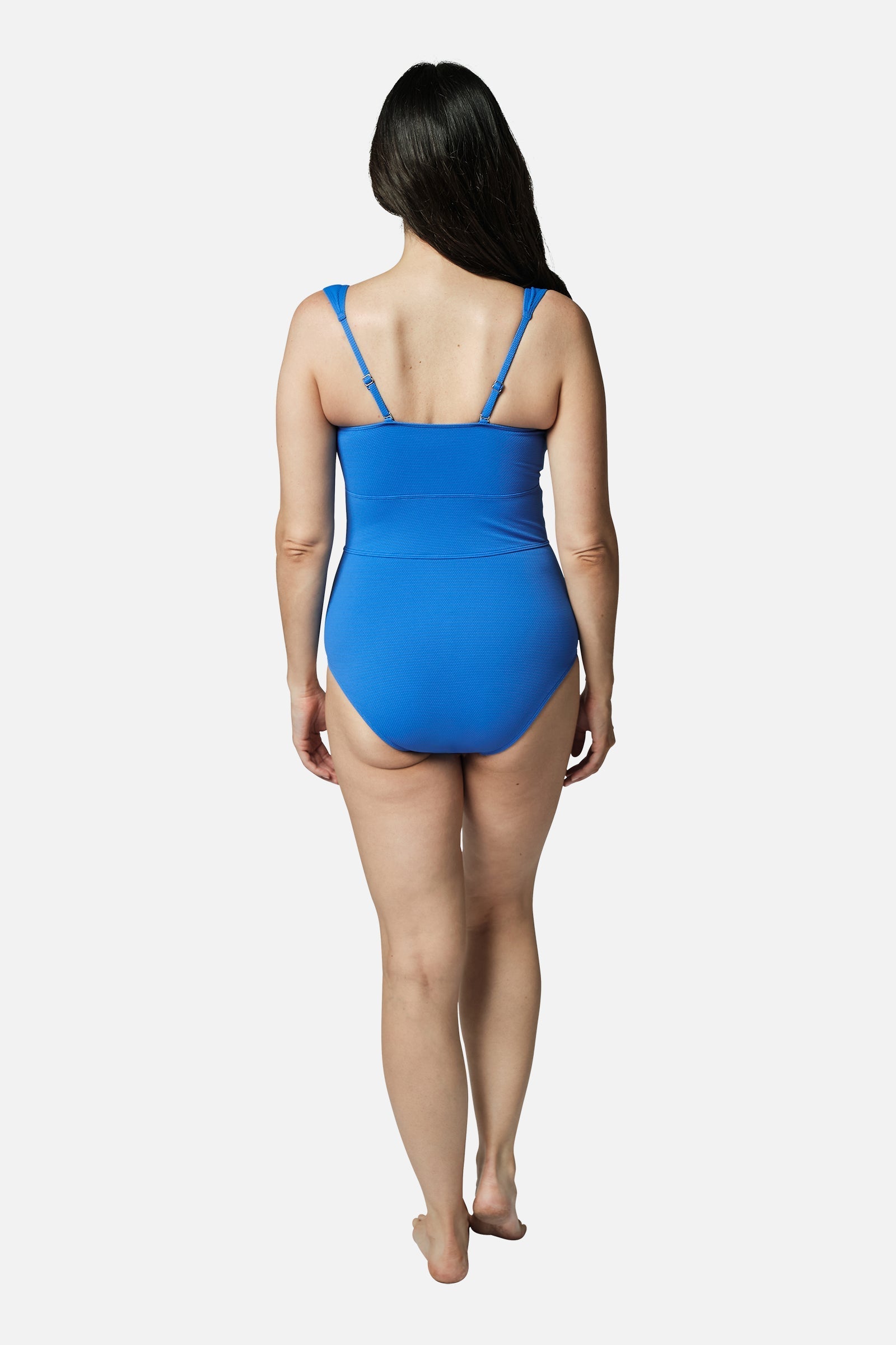 Original Bustier Balconette One Piece SKY BLUE TEXTURE - XYRIS